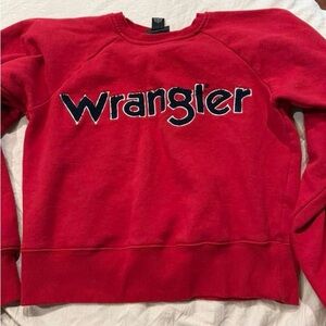 Red Wrangler sweatshirt, size medium
